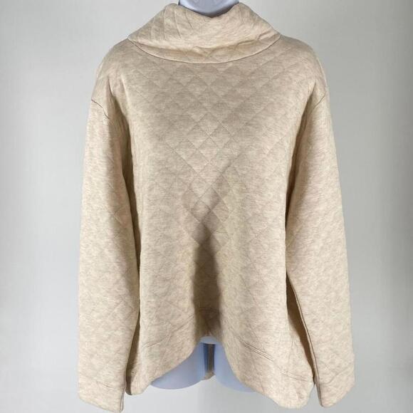 Stylus Quilted Hooded Pullover Sweater - XL - Picture 1 of 4